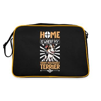 Accueil - Teddy Roosevelt Terrier - Sac Retro - noir/or - Dos