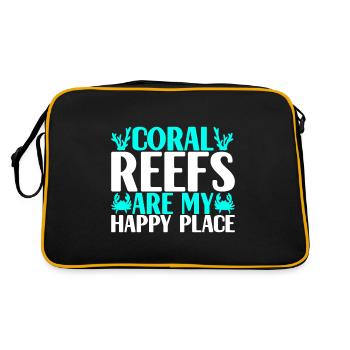 Marine Biology Marine Biologist - Retro Bag - black/gold - Back