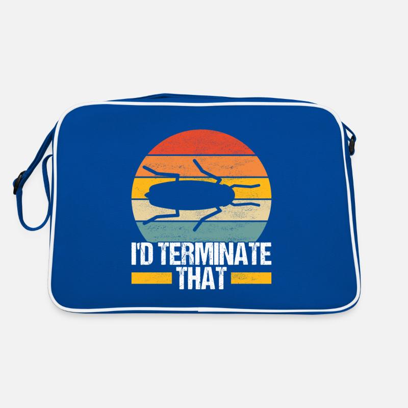 Pest Control Exterminator Retro Bag