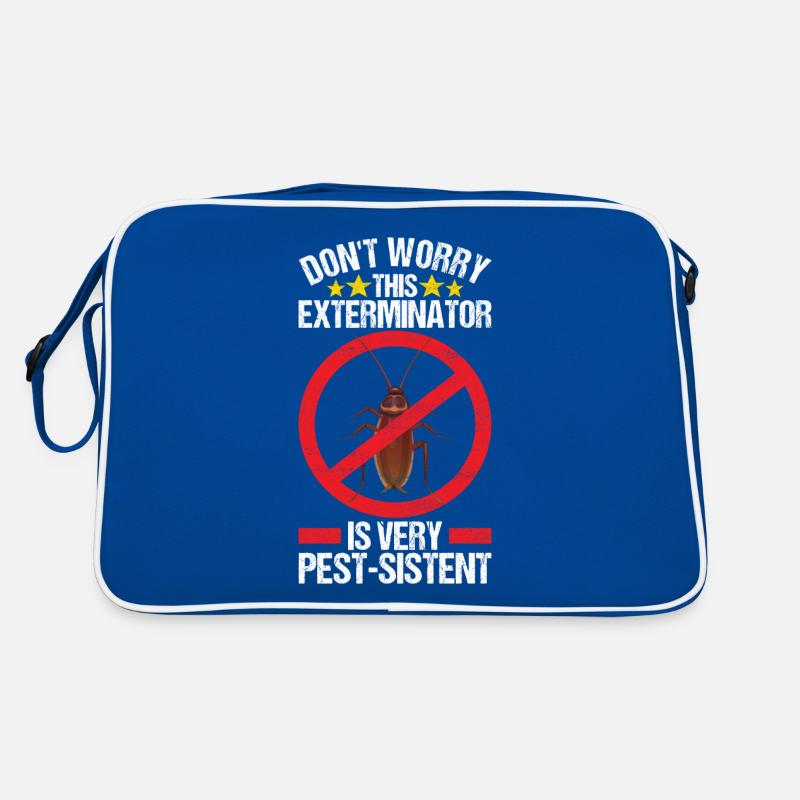 Pest Control Exterminator Retro Bag
