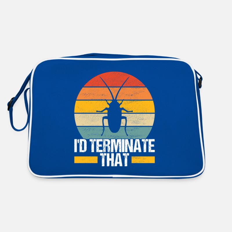 Pest Control Exterminator Retro Bag