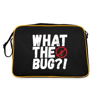 Pest Control Exterminator - Retro Bag - black/gold - Back
