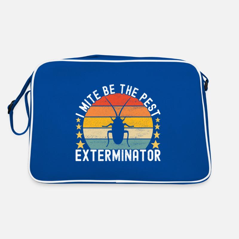 Pest Control Exterminator Retro Bag
