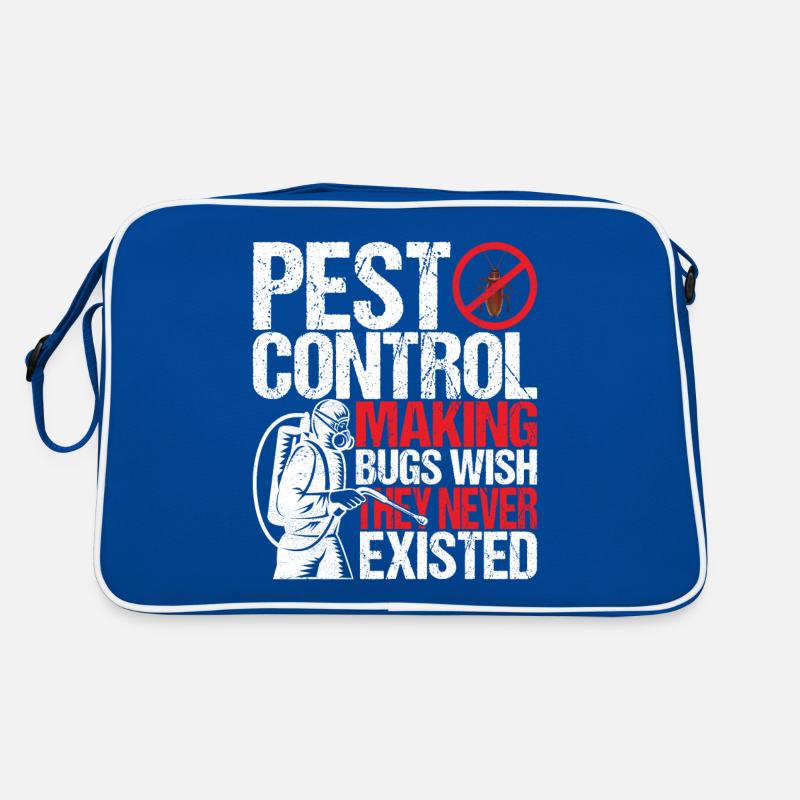 Pest Control Exterminators Retro Bag