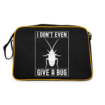 Pest Control Exterminators - Retro Bag - black/gold - Back