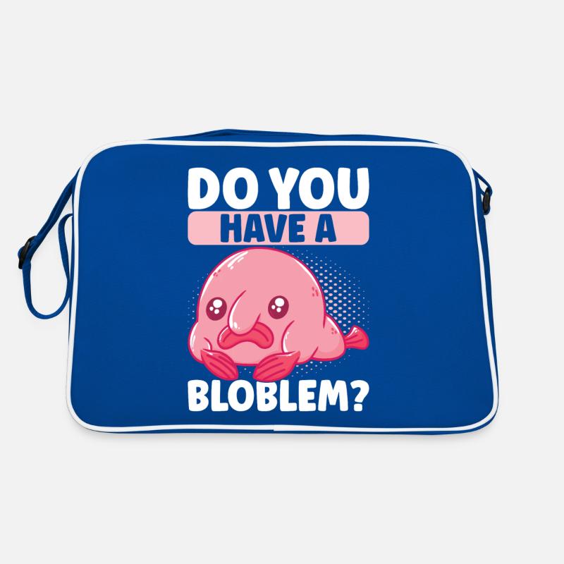 Poisson blob mignon poisson laid Sac Retro