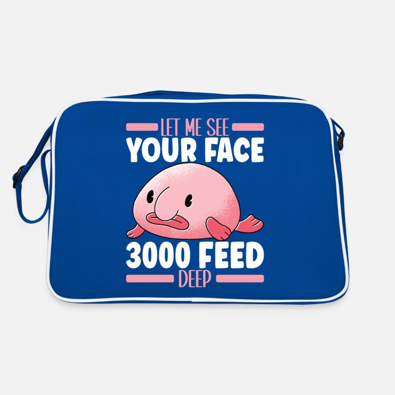 Poisson blob mignon poisson laid Sac Retro