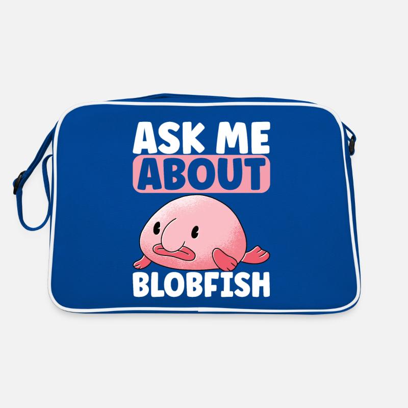 Poisson blob mignon poisson laid Sac Retro