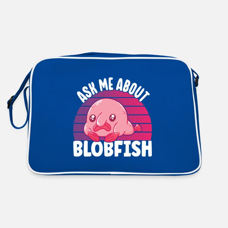 Poisson blob mignon poisson laid Sac Retro