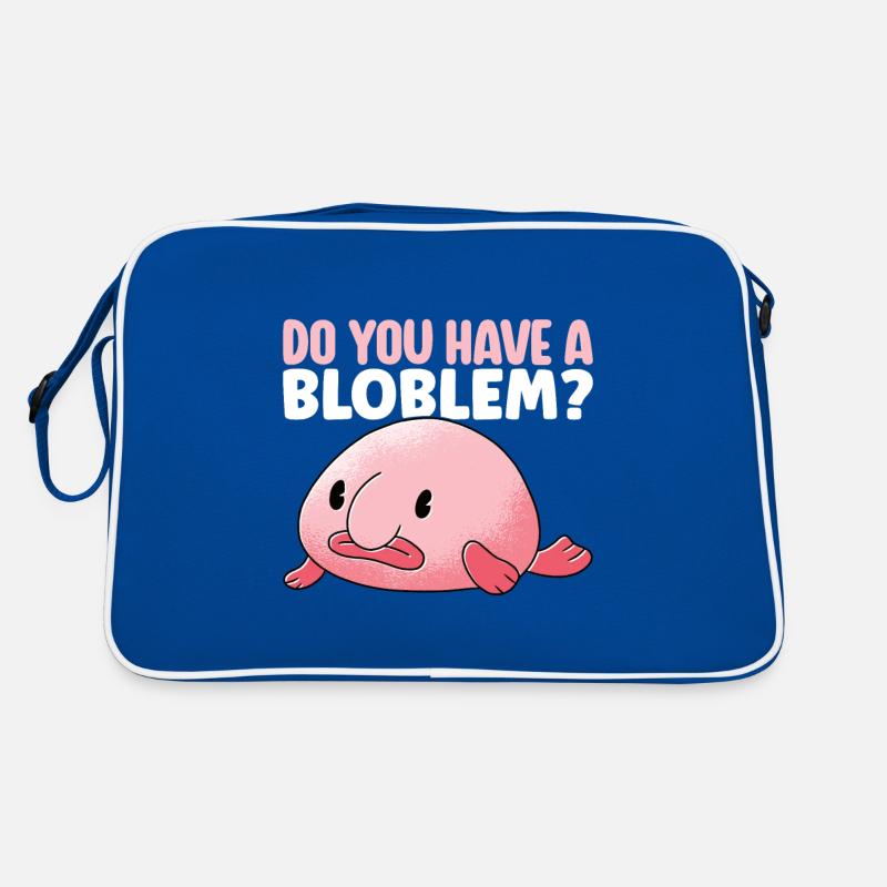 Poisson blob mignon poisson laid Sac Retro