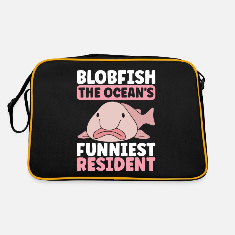 Poisson blob mignon poisson laid Sac Retro