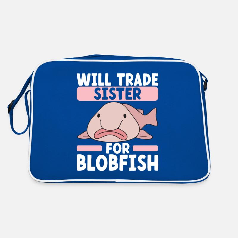 Poisson blob mignon poisson laid Sac Retro