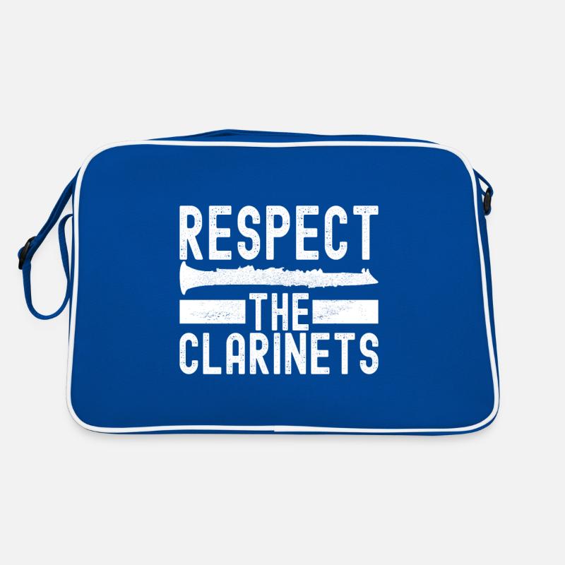 Clarinet Wind Instrument Clarinet player Retro Bag