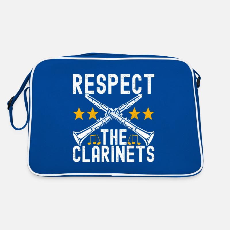 Clarinet Wind Instrument Clarinet player Retro Bag