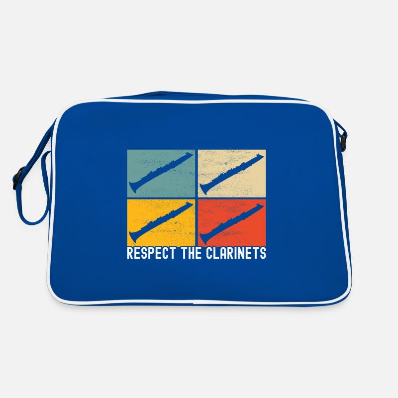 Clarinet Wind Instrument Clarinet player Retro Bag