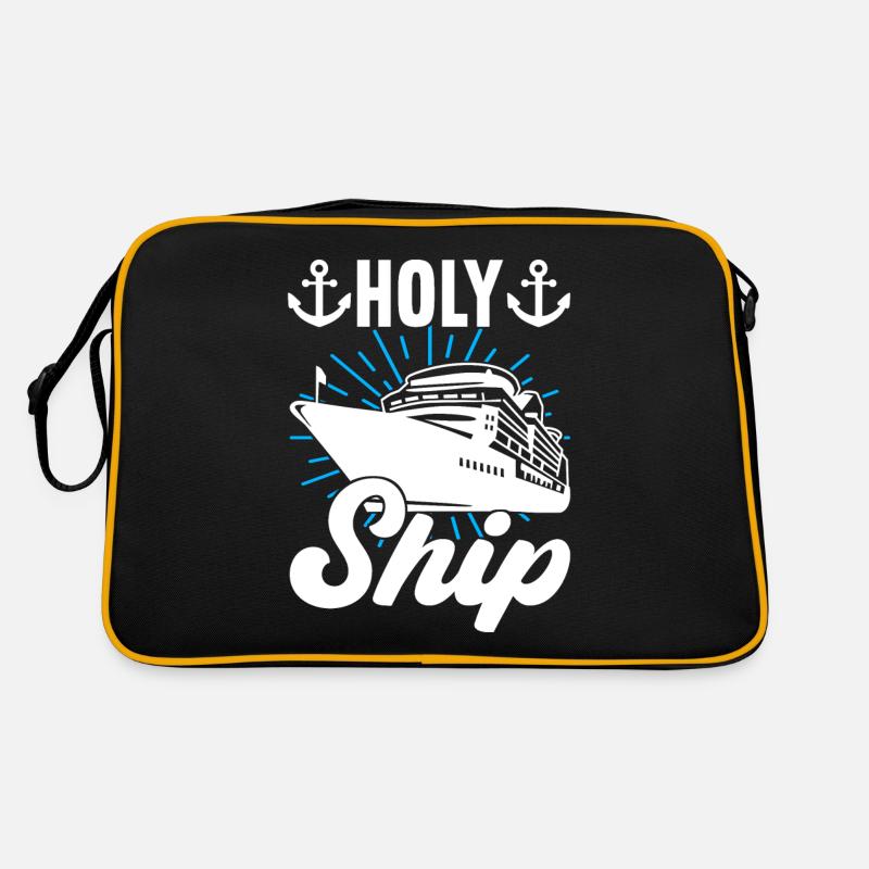 Kreuzfahrt Urlaub Kreuzfahrtschiff Retro Tasche