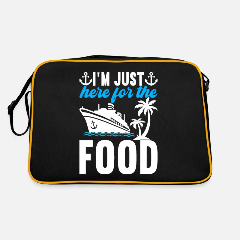 Kreuzfahrt Urlaub Kreuzfahrtschiff Retro Tasche