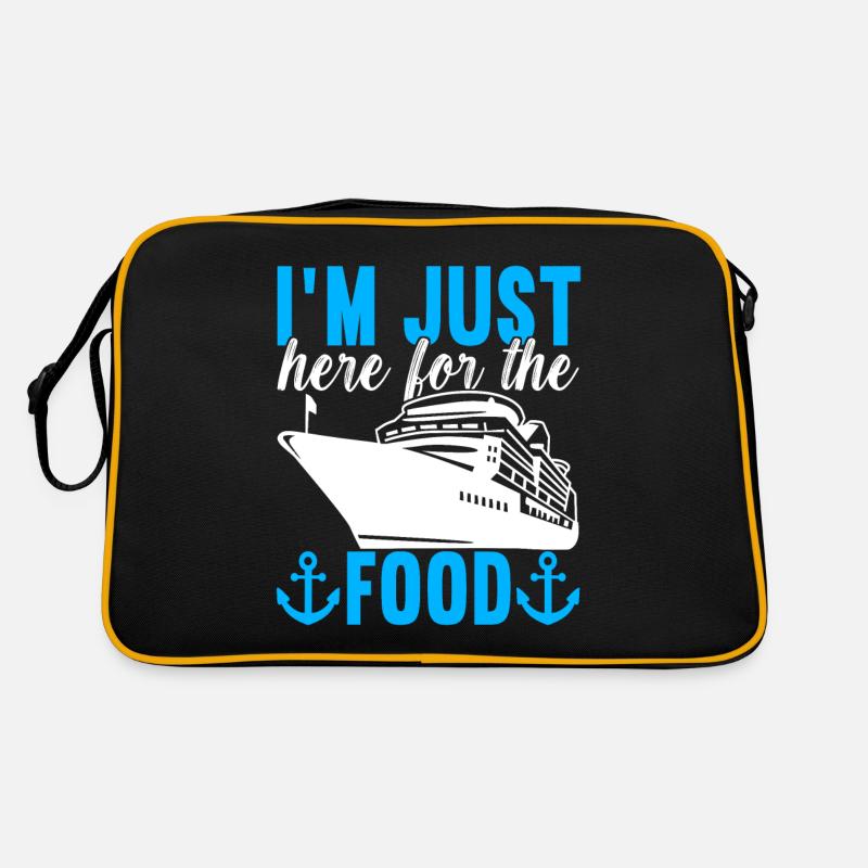 Kreuzfahrt Urlaub Kreuzfahrtschiff Retro Tasche