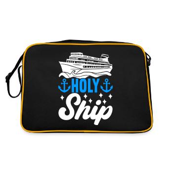 Croisière Vacances Bateau de croisière - Sac Retro - noir/or - Dos