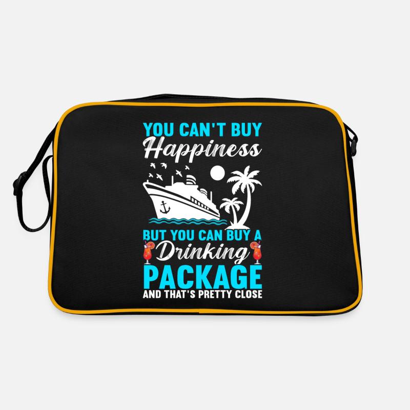 Kreuzfahrt Urlaub Kreuzfahrtschiff Retro Tasche