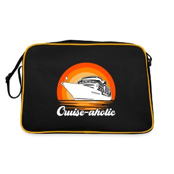 Croisière Vacances Bateau de croisière - Sac Retro - noir/or - Dos