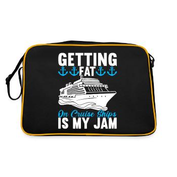 Croisière Vacances Bateau de croisière - Sac Retro - noir/or - Dos