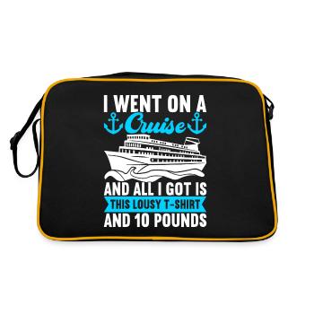 Croisière Vacances Bateau de croisière - Sac Retro - noir/or - Dos