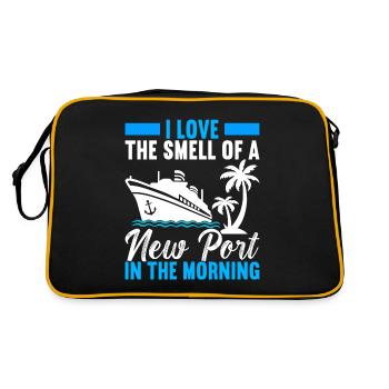 Croisière Vacances Bateau de croisière - Sac Retro - noir/or - Dos