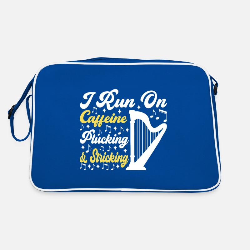 Harp design for harpists Retro Bag