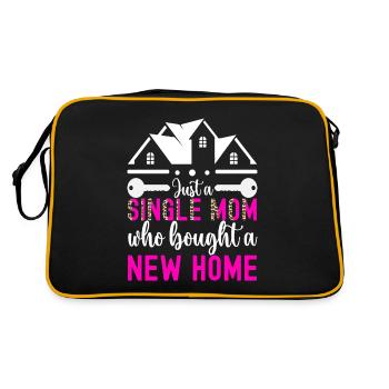 Pendaison de crémaillère des propriétaires - Sac Retro - noir/or - Dos