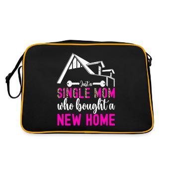 Pendaison de crémaillère des propriétaires - Sac Retro - noir/or - Dos