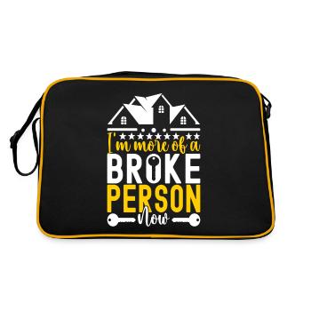 Pendaison de crémaillère des propriétaires - Sac Retro - noir/or - Dos