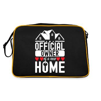 Pendaison de crémaillère des propriétaires - Sac Retro - noir/or - Dos