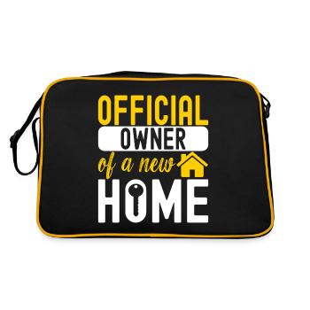 Pendaison de crémaillère des propriétaires - Sac Retro - noir/or - Dos