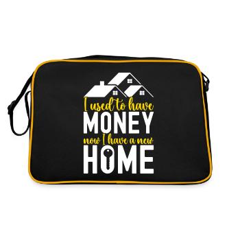 Pendaison de crémaillère des propriétaires - Sac Retro - noir/or - Dos