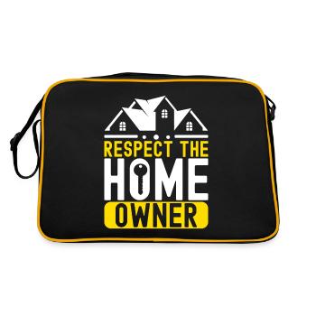 Pendaison de crémaillère des propriétaires - Sac Retro - noir/or - Dos