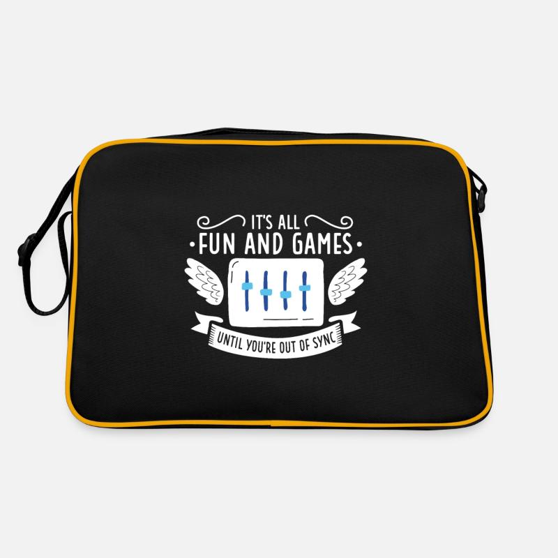 Blos nicht asynchron - Sound Engineer Retro Bag