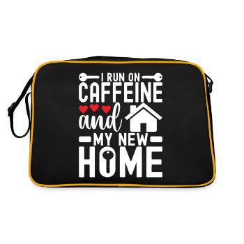 Pendaison de crémaillère des propriétaires - Sac Retro - noir/or - Dos