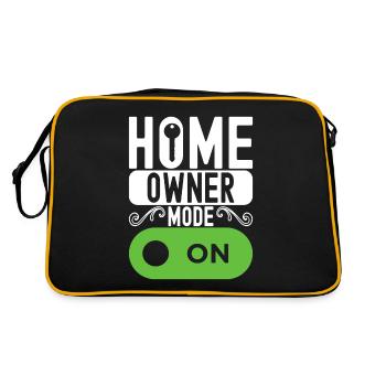 Pendaison de crémaillère des propriétaires - Sac Retro - noir/or - Dos