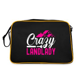 Pendaison de crémaillère des propriétaires - Sac Retro - noir/or - Dos