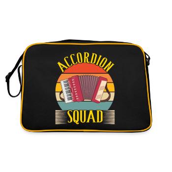 Accordéoniste Accordéoniste - Sac Retro - noir/or - Dos