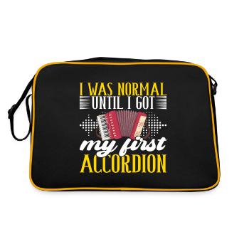 Accordéoniste Accordéoniste - Sac Retro - noir/or - Dos