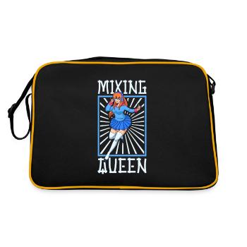 Mixing Queen - Sound Engineer - Retro Bag - black/gold - Back