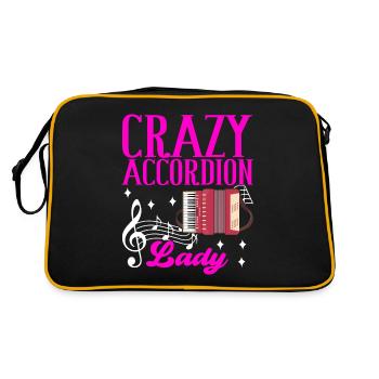 Accordéoniste Accordéoniste - Sac Retro - noir/or - Dos