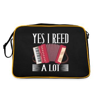 Accordéoniste Accordéoniste - Sac Retro - noir/or - Dos