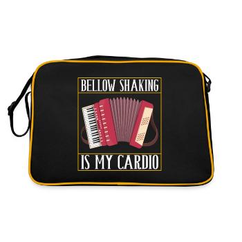 Accordéoniste Accordéoniste - Sac Retro - noir/or - Dos