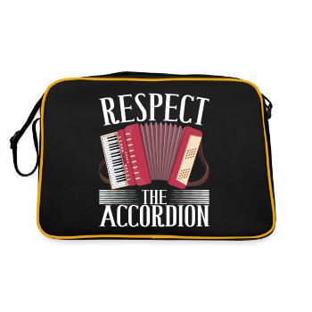 Accordéoniste Accordéoniste - Sac Retro - noir/or - Dos