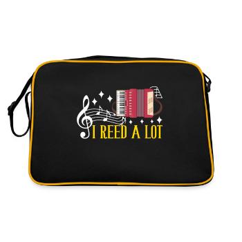 Accordéoniste Accordéoniste - Sac Retro - noir/or - Dos