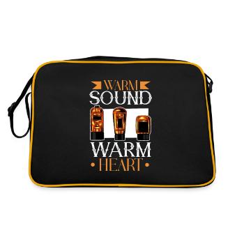 Warm Sound - Vacuum Tubes - Retro Bag - black/gold - Back