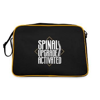 Spine Upgrade Enabled - Back Surgery - Retro Bag - black/gold - Back